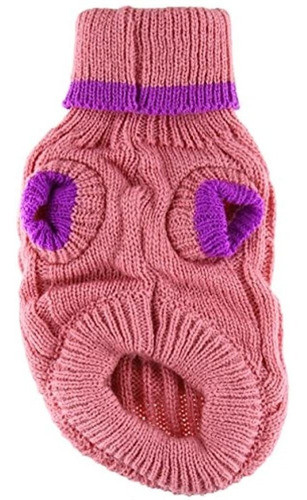 Suéter De Cable Clásico Para Mascotas De Moda | Suéter Para 0