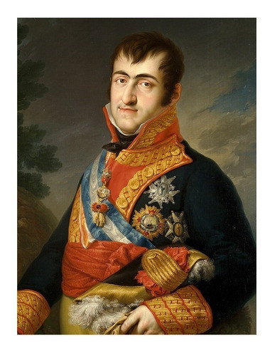 Potosí 1/2 Real 1817 Fernando Vii Mb Plata Cj 90.2 1