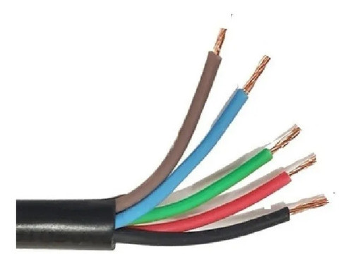 Cable X Mtr Tipo Tpr 5x2.5 0