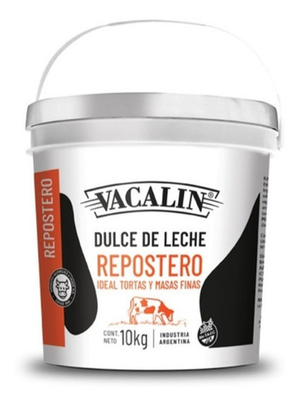 Dulce De Leche Repostero Vacalin Balde X 10kg - Mataderos - 0 Dulce De Leche Repostero Vacalin Balde X 10kg - Mataderos - 0