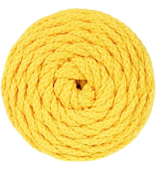 Pepperell Bonnie Macrame Craft Cord 6mmx100yd, Sunshine Yell 1 Pepperell Bonnie Macrame Craft Cord 6mmx100yd, Sunshine Yell 1