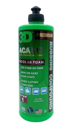 Aca 510 Compuesto De Corte Premium 1/2 Lt - 3d 0