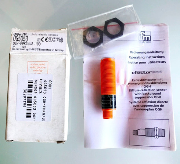 Sensor Ifm Eletronic Fotoelétrico Og5053 Ogh   Efector 200 1