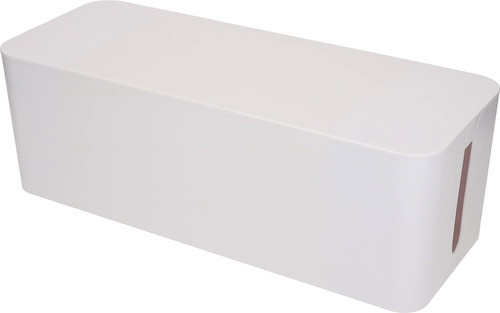 Caja Organizador  Oculta Alargues Cables Escritorio Mediana 0