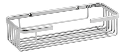 Ordenador 25 Cm. Canasto Plano Baño Bronce Cromado Inoxidabl 0