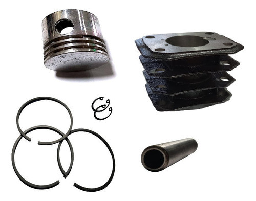 Kit Repuestos Compresores 50lts Biela Piston Aros 72x48mm 0