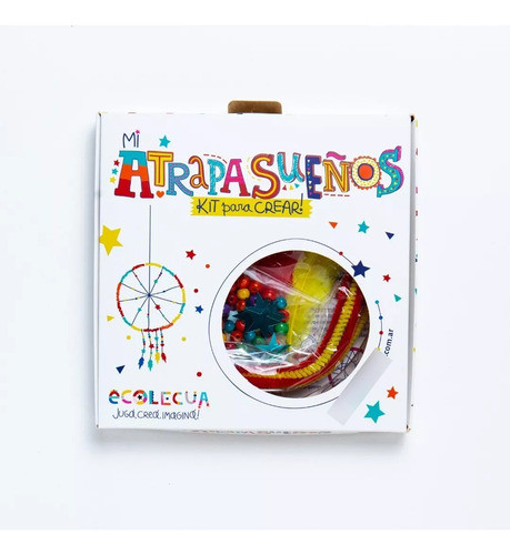 Kit Para Armar Atrapasueños - Diseñar Y Crear Arte Infantil 0