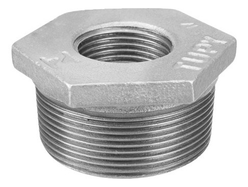 Conexão Bucha De Redução 1.1/2''x1'' Galvanizada 8 Unidades 1