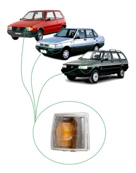Faro Delantero Fiat Duna Uno 96 Izquierdo 0