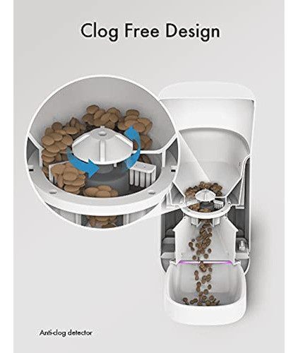 Petlibro Comedero Automático Para Gatos, Dispensador Automát 1