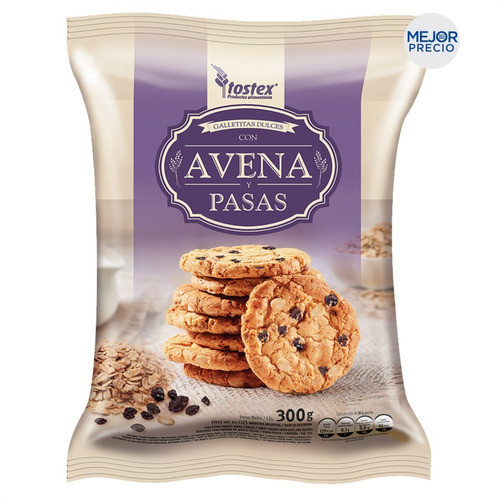 Galletitas Tostez Avena Y Pasas De Uva - Mejor Precio 0