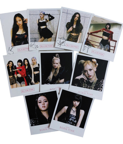 Set Fotos Polaroids Blackpink Kpop Blink Papel 300 Gr Fotos 0
