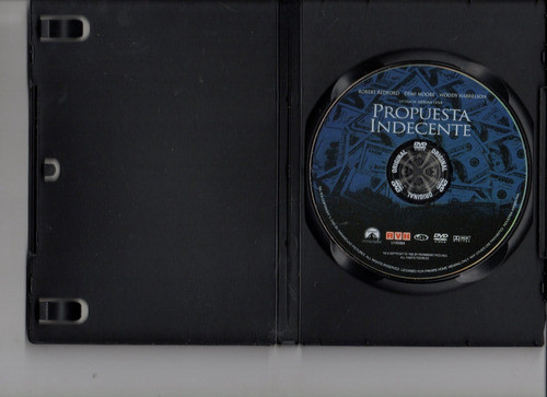 Propuesta Indecente (1993) - Dvd Original - Mcbmi 1
