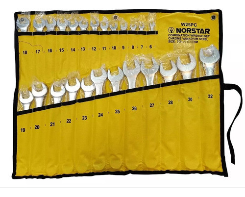 Herramientas Ajuste Llaves Combinadas 6 A 32mm + Destor 12pc 1