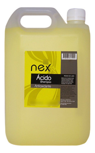 Shampoo Ácido Nex Peluquería X 5litros 0