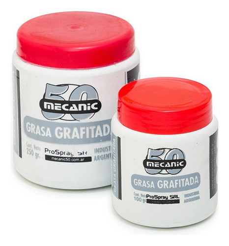 Lubricante Grasa Grafitada Pote 100 Grs  Mecanic 101520 1