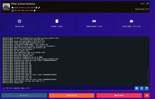 Servidor Minecraft Premium! Rinde Al Máximo Con 16gb Ram. 1