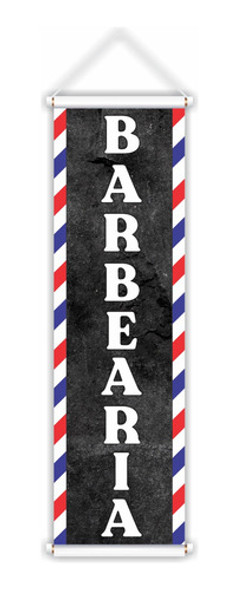 Banner Faixa Placa Barbearia Barbeiro Barba Divulgação Loja 0