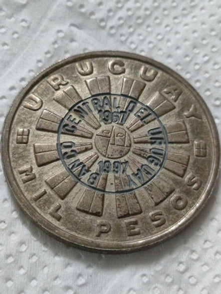 Moneda Conmemorativa 30 Años Del Banco Central 1