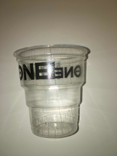 Vasos Poliestireno Nuevo. C/impresión $200 Las 100 Unidades 0