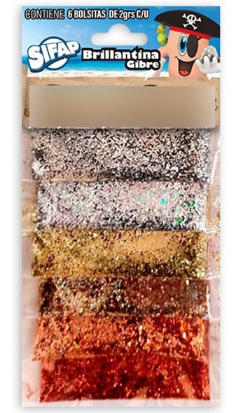 Brillantina Tesoro Pirata Sifap 0