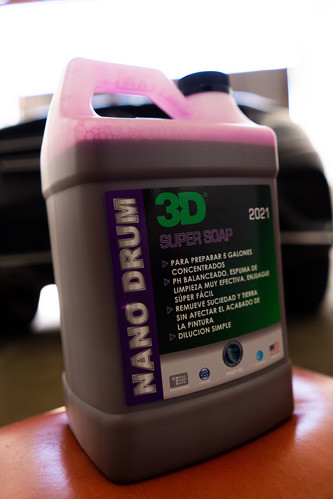 3d Super Soap Shampoo Neutro Ultra Concentrado Galon 1