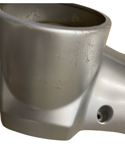 Cubre Manubrio Inferior Gris Plata Con Min Detalle Zanella 1