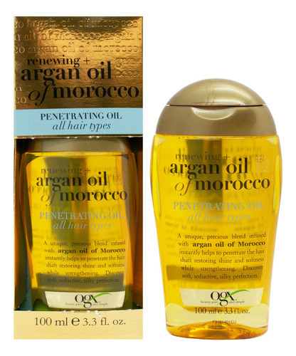 Ogx Argan Oil Of Morocco Serum Oleo Cabello Brillo 100ml 6c 0