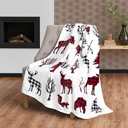 Safdie & Co.  Franela Estampada Premium 60 X48 - 0