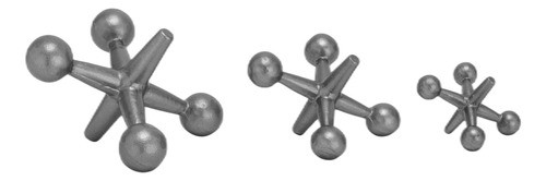 Benzara 44580 Extraordinaria Escultura De Conectores Metal J 0