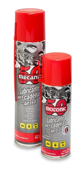 Lubricante Para Cadenas Moto 440cc Proteje Motonic 0