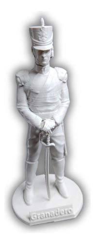 Granadero Mod1, 18cm De Altura, Color Blanco 0