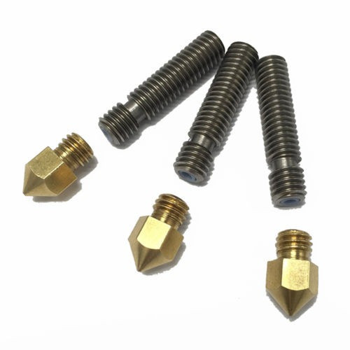 Hictop 3d Impresora Extrusora 0,4 Mm Boquilla De Latón X 3pc 0