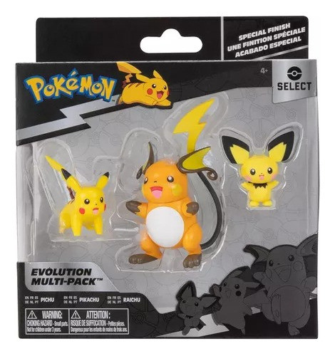 Muñecos Figuras Pokemon X3 Evolution Multi-pack Pkw2778 Nryj 0