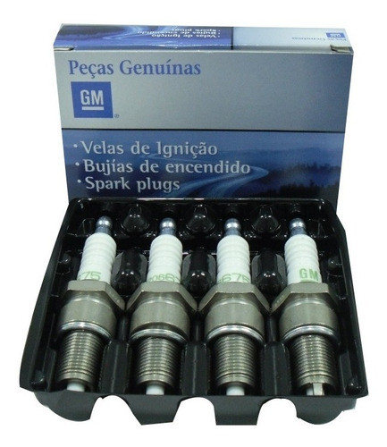 Kit Bujias Original Gm Chevrolet Meriva Apto Gnc 0