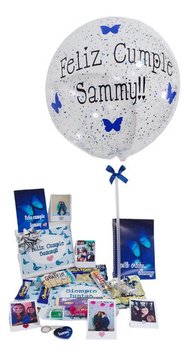 Caja Sorpresa Personalizada Con Golosinas Y Llavero 0