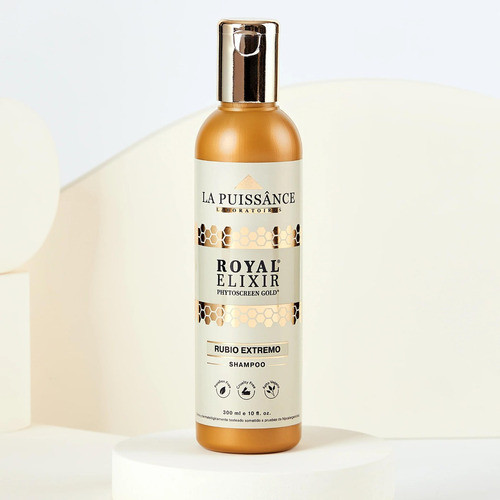 La Puissance Rubios Shampoo + Serum Hidratante Royal Elixir 1
