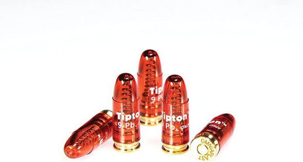 Bala Practica En Seco 9mm Importada Tripton 0