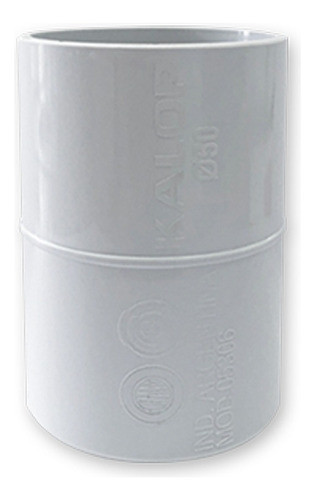 Union 25mm Para Caño Semi Rigido Pvc Kalop Pack X 10 0