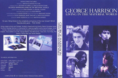 George Harrison - Living In The Material World Dvd 0