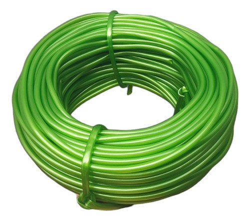 Fio Plástico Espaguete Cordinha Enrolar Cadeira 1kg Limão P. 0