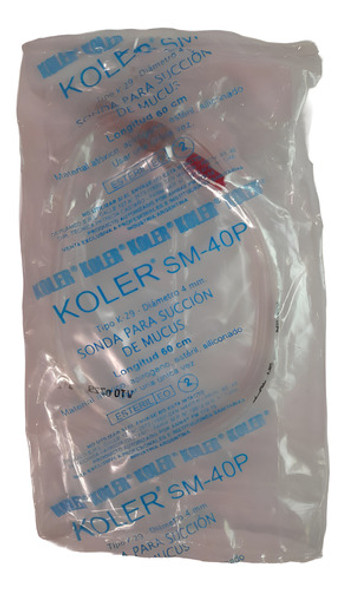 Sonda De Aspiración Con Regulador Koler K29 X 100 Unidades 0