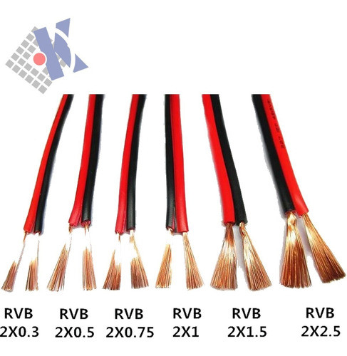 Cable Parlante Bafle Rojo Y Negro Rollo 100mts 2x0,35mm X2u. 1