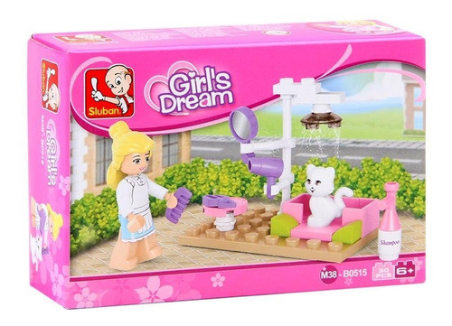 Sluban Girls Belleza De Mascota 30 Piezas 0