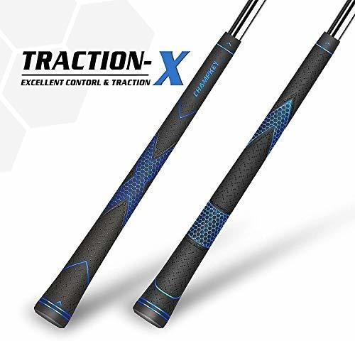 13 Grips Para Palos De Golf Traction-x - Standard - Negro 1