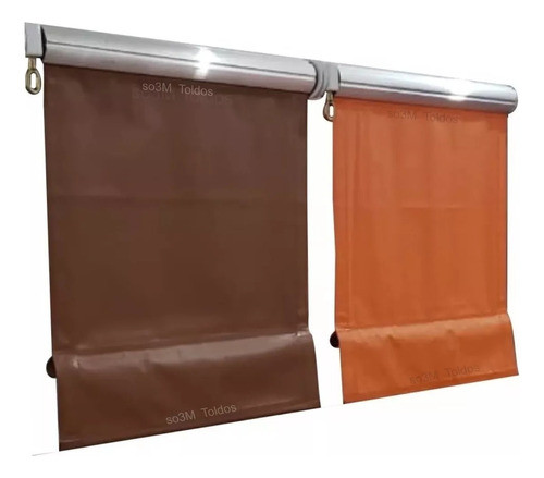 2 Toldo Cortina Retrátil 3,10/3,10 Largura X 1,50m Altura 0