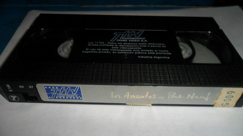 Vhs Los Amantes De Pont-neuf 0
