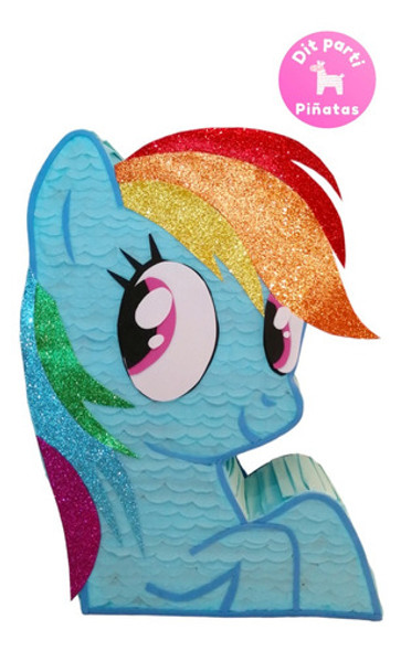 Piñata My Little Pony Rainbow Dash. Dit Parti Piñatas 0