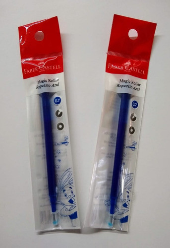Repuesto P/ Faber Magic Roller Azul X 2 Unid. Simball Genio 1