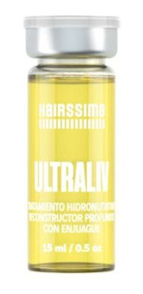 Hairssime Ultraliv Ampolla De Tratamiento X 15 Ml. 0 Hairssime Ultraliv Ampolla De Tratamiento X 15 Ml. 0